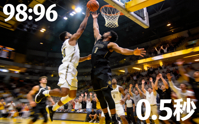 篮球比赛绝杀球与关键盖帽精彩镜头回放